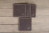 Dark Brown Leather Coasters
